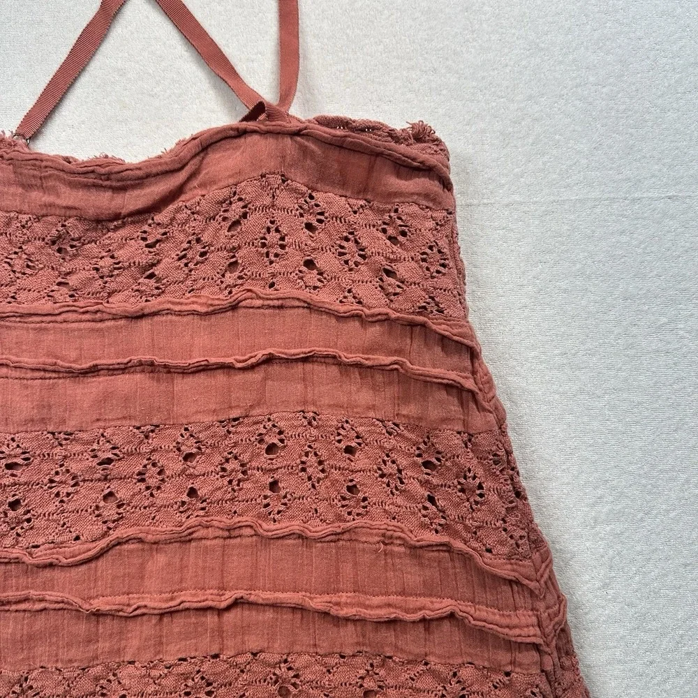 Free People Shailee Slip Dress Size S Satin Boho Midi Cowl Neck Slip Dress‎